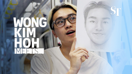 Wong Kim Hoh meets artist Jeff Lai aka @playingwithpencil