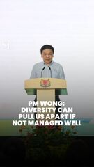 PM Wong: Diversity can pull us apart if not managed well