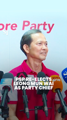 Leong Mun Wai re-elected as PSP chief ahead of general election