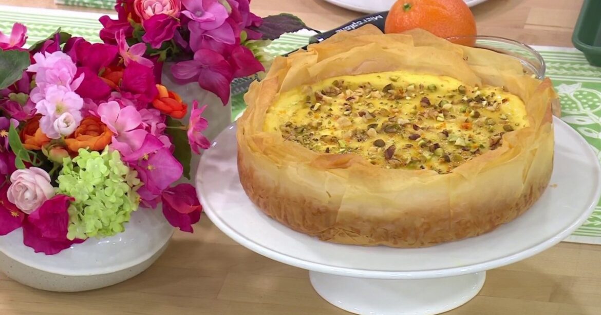 Baklava ricotta cheesecake: Get the recipe!