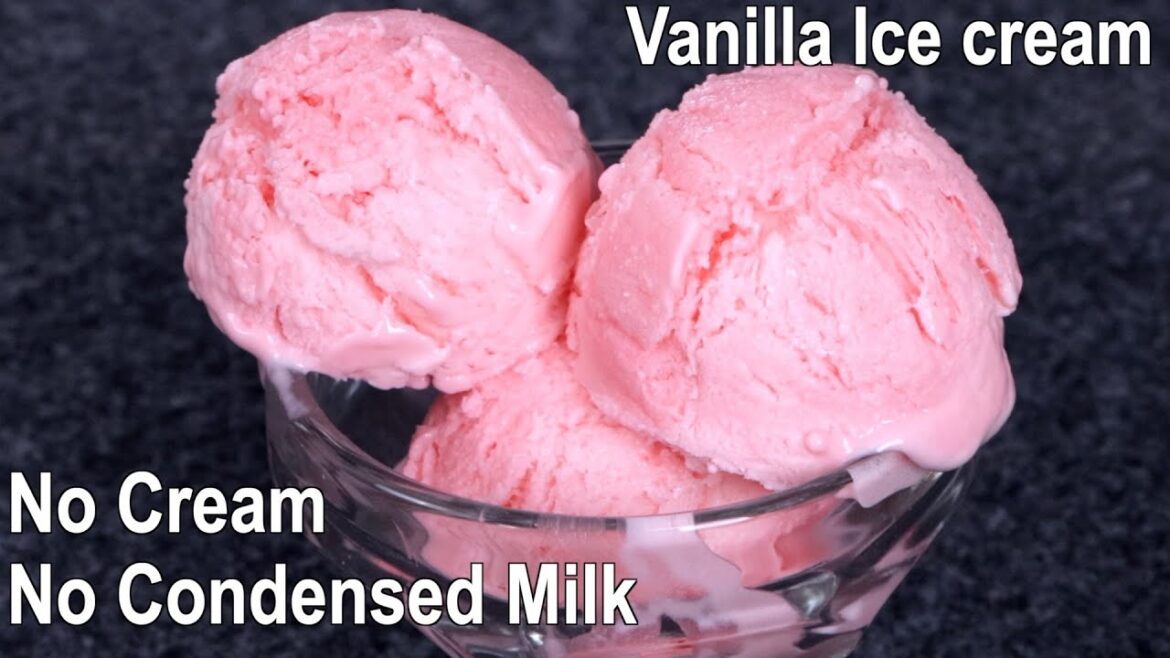 Turn Milk into Ice Cream!!! Vanilla Ice Cream Recipe Without Cream & Condensed Milk | Easy Icecream