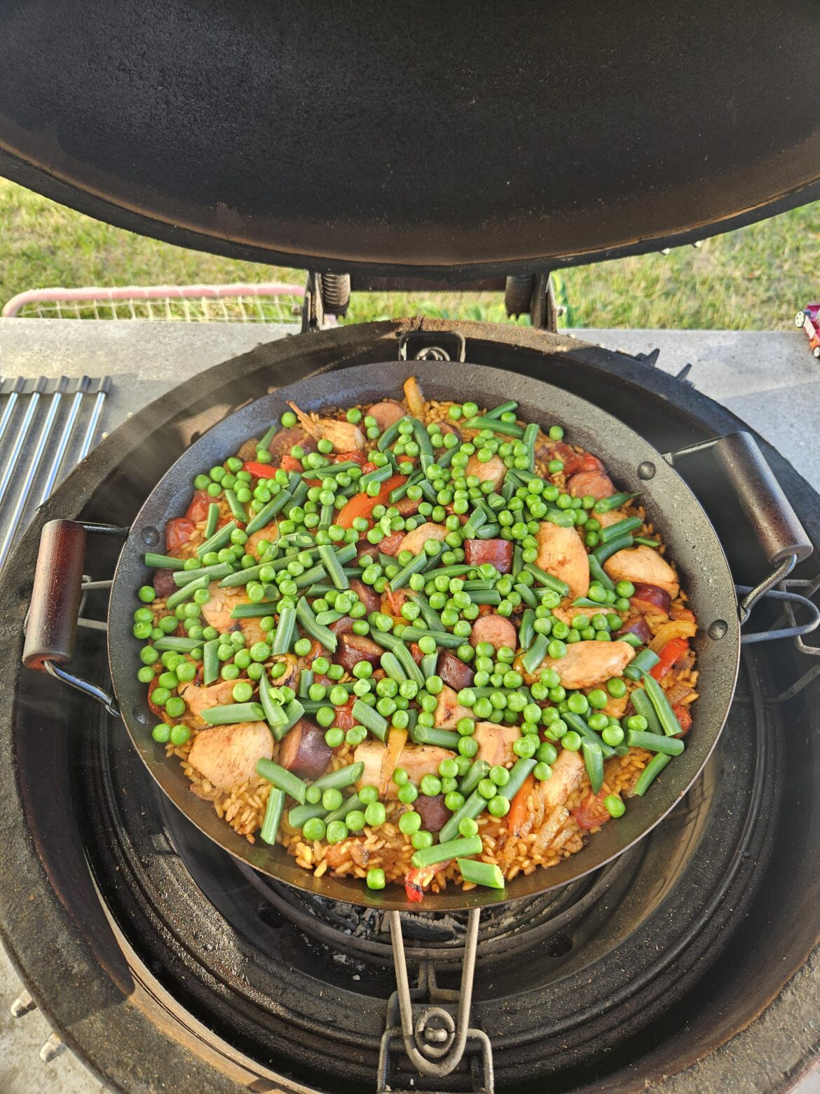 First Time Chicken and Chorizo Paella