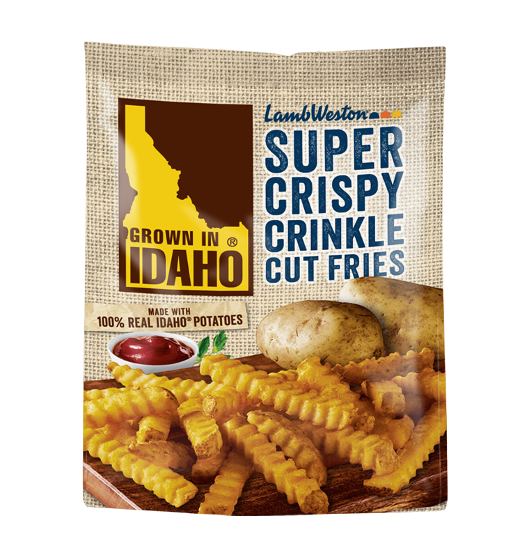 Grown In Idaho Lamb Weston Super Crispy Crinkle Cut Fries