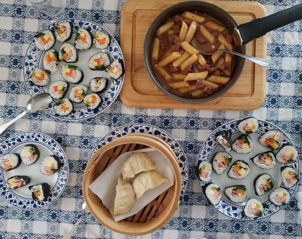 Lunch me and my bf made