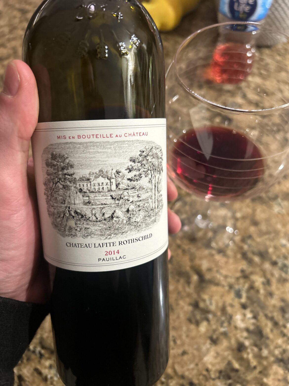 someone was about to pour this down the drain last night