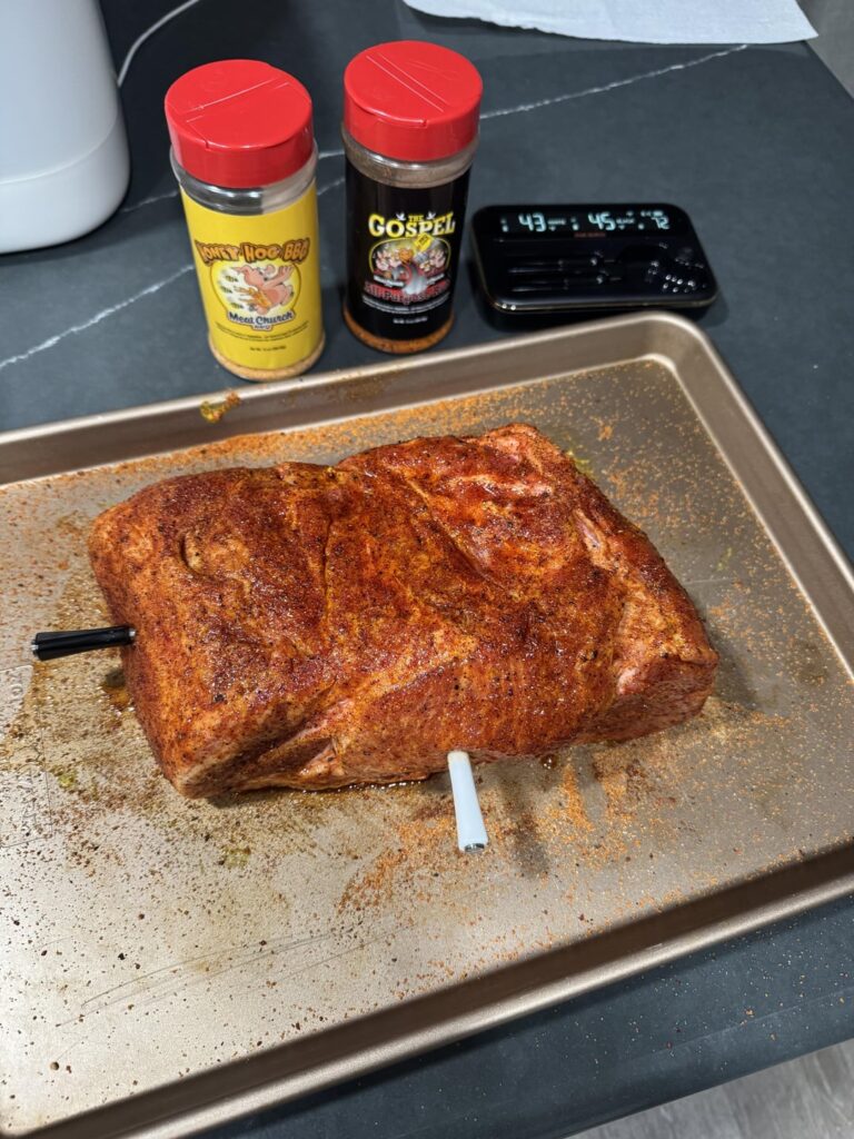 First pork butt