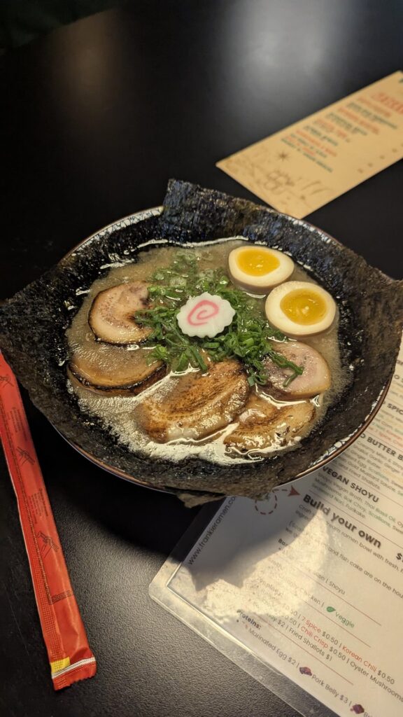 Tonkastsu at Frankieramen in CHS