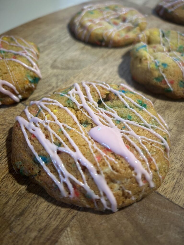 Funfetti birthday cake cookies