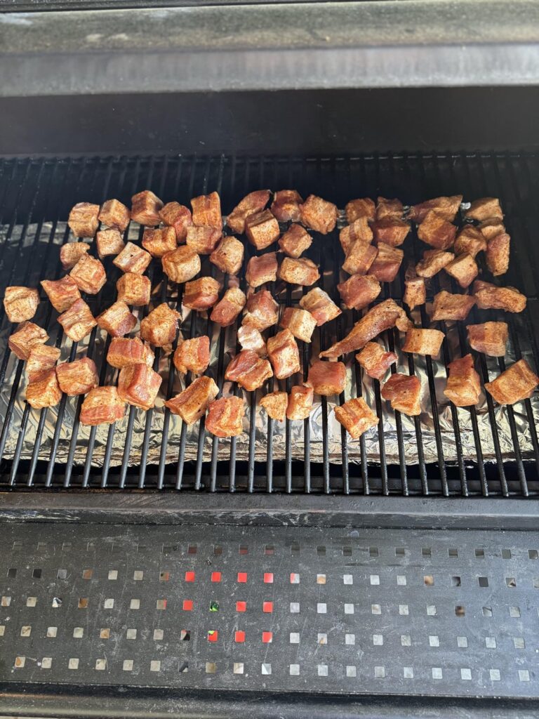 Pork belly burnt ends