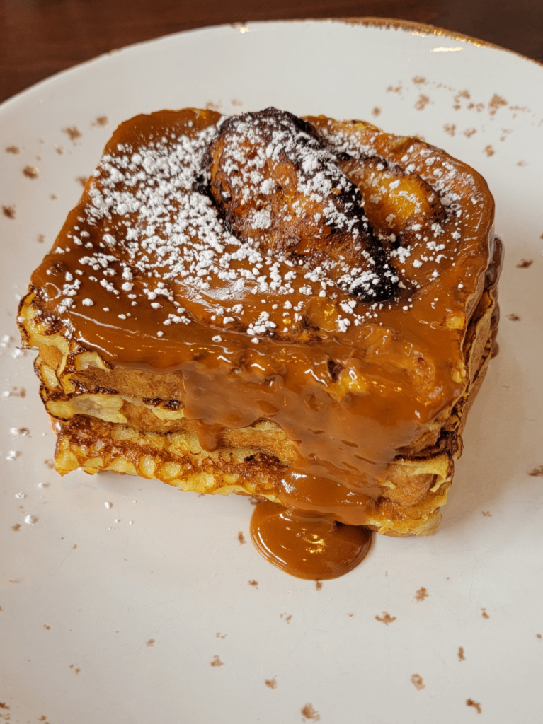 Dolce de Leche Maduros French Toast [oc]