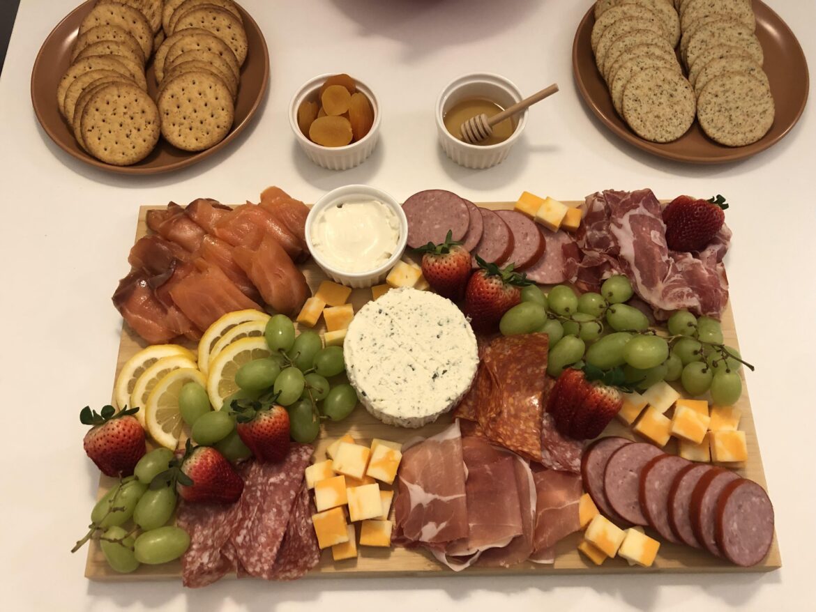 My first charcuterie board!