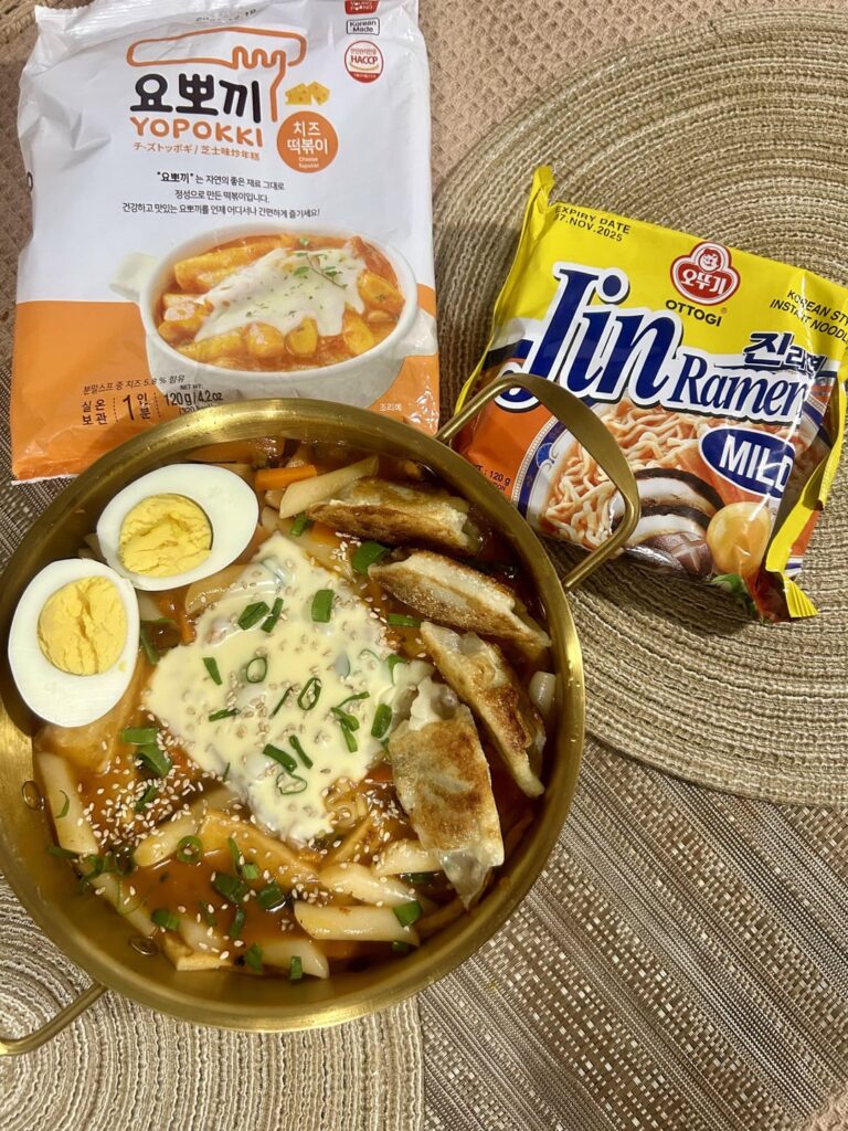 Yopokki x Jin Ramen.. My “instant” rabokki combo 🔥