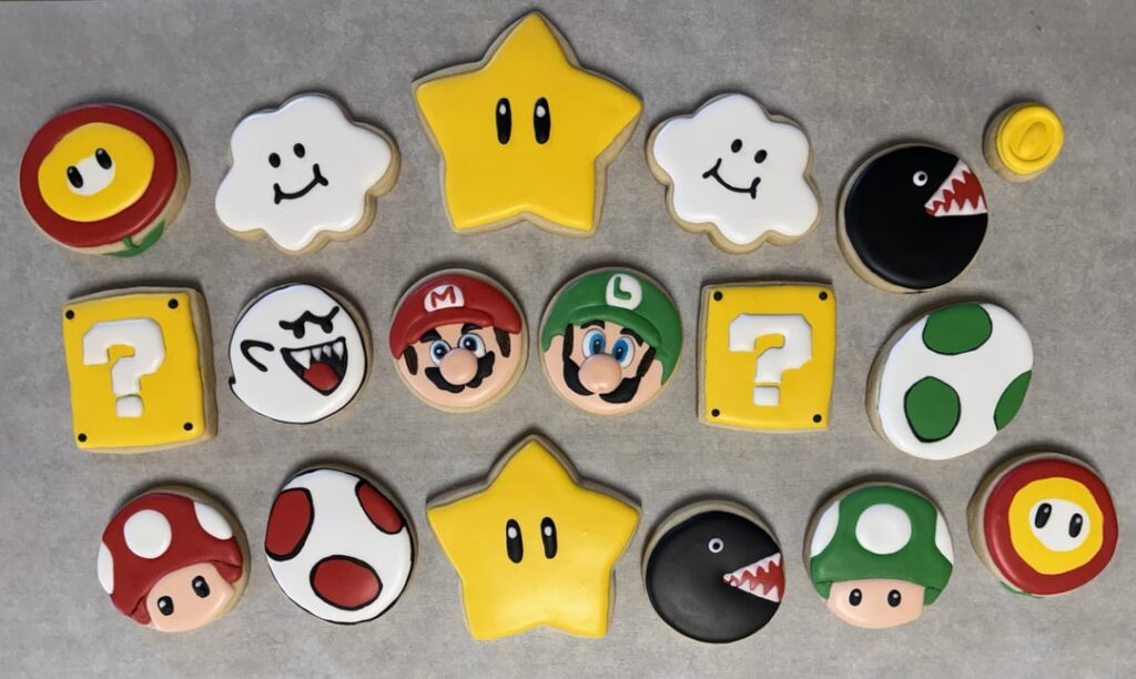 To celebrate Mario Day I made some happy plumber cookies! 😂