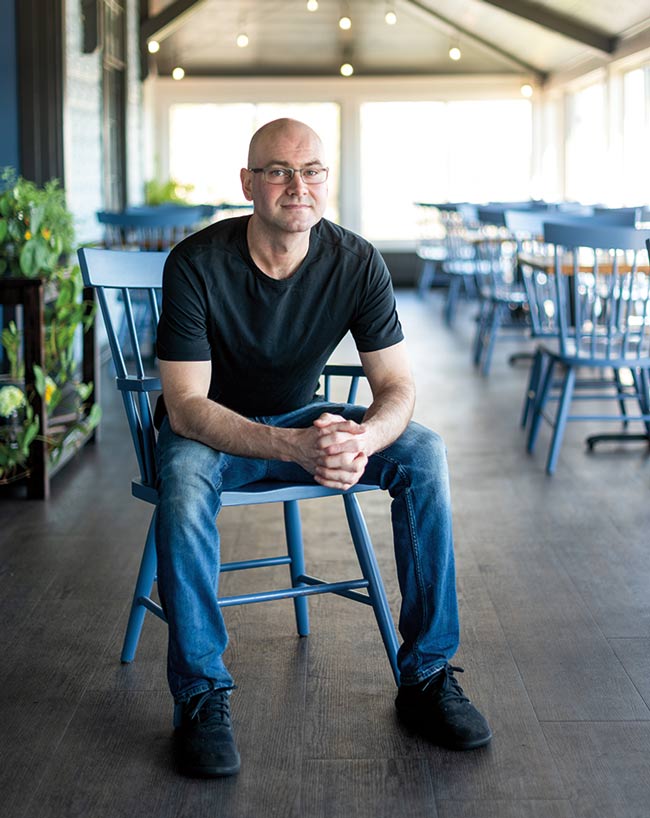 chef Ed Colburn of Water Street Kitchen & Bar