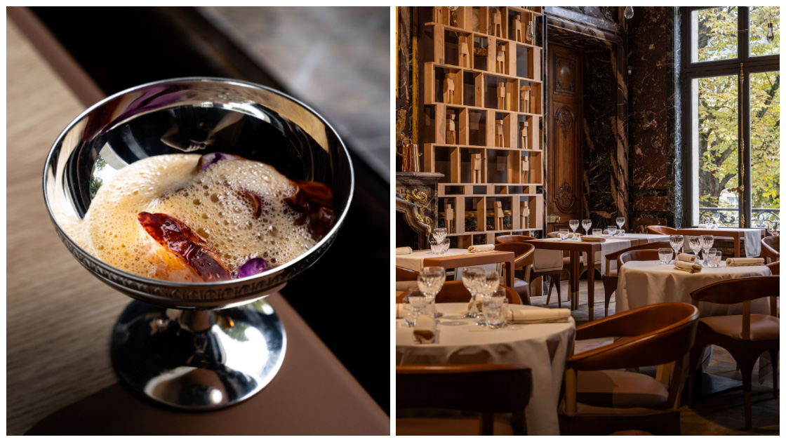 Ducasse Baccarat, which is yet another restaurant bearing the name of the renowned chef. © Bertille Chabrolle/Ducasse Baccarat
