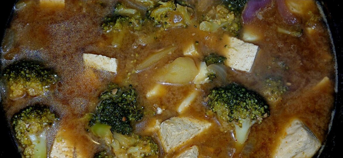 Onepot veggie doenjang jjigae (sort of 🙂)