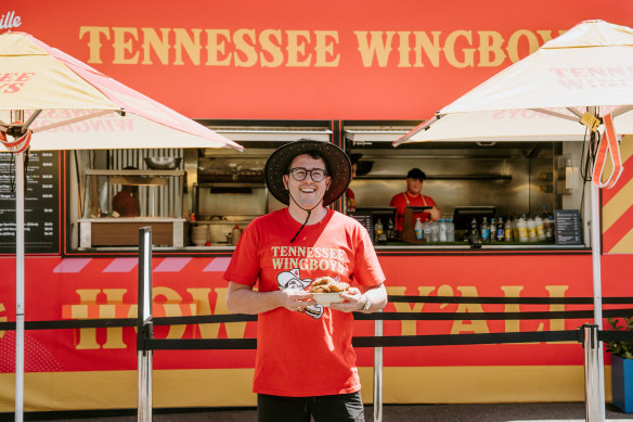 Chef Charlie Carrington is bringing Tennessee Wingboys to the tennis.