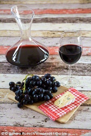 Previous research found that drinking red wine also cuts the risk of cardiovascular problems