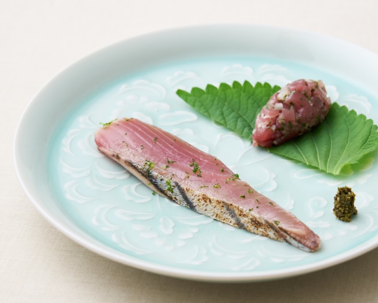 Fish dish from Hakunei. Image credit: Hakunei