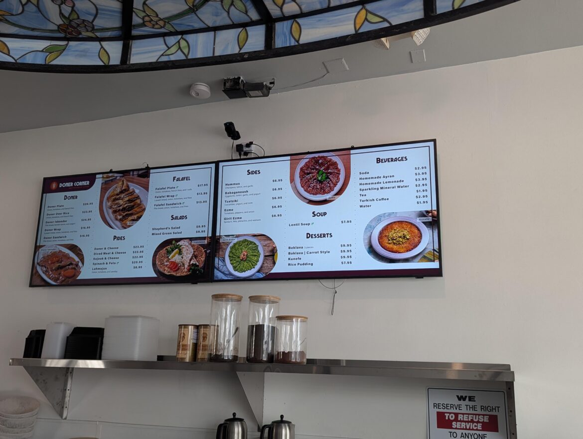 Doner Corner (brick and mortar place!)