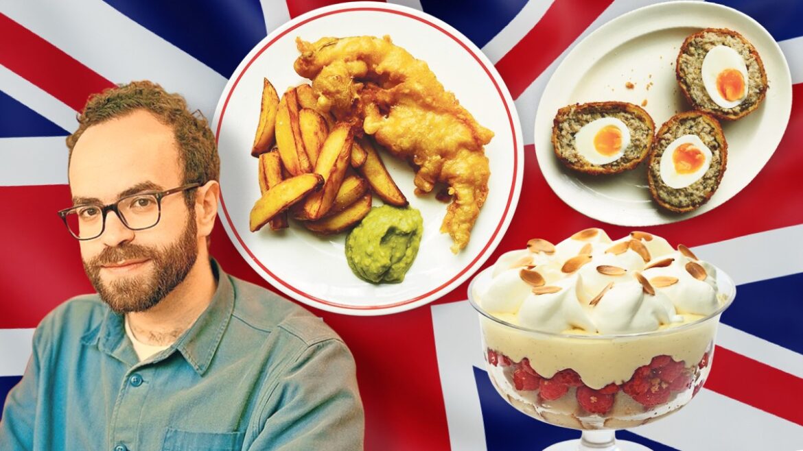 Can this writer convince the French to fall in love with British food?