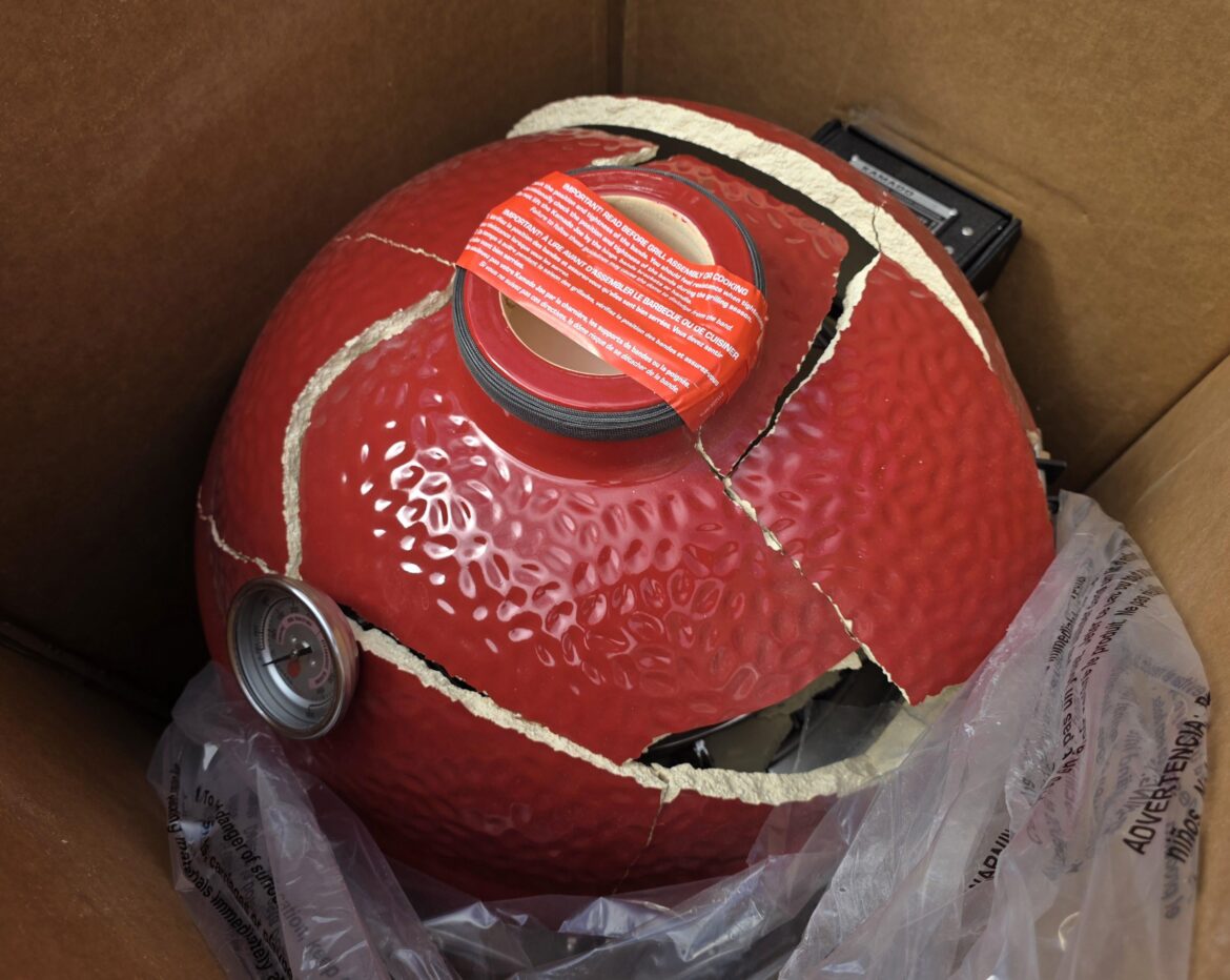 They said cooking on a Kamado was a bit of a puzzle