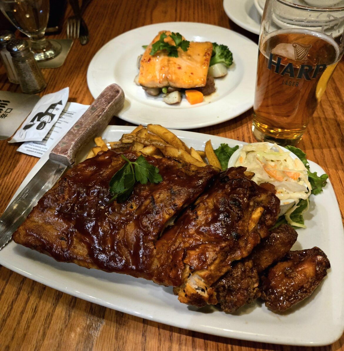 Ribs & Wings from P.J O'Brien - $25