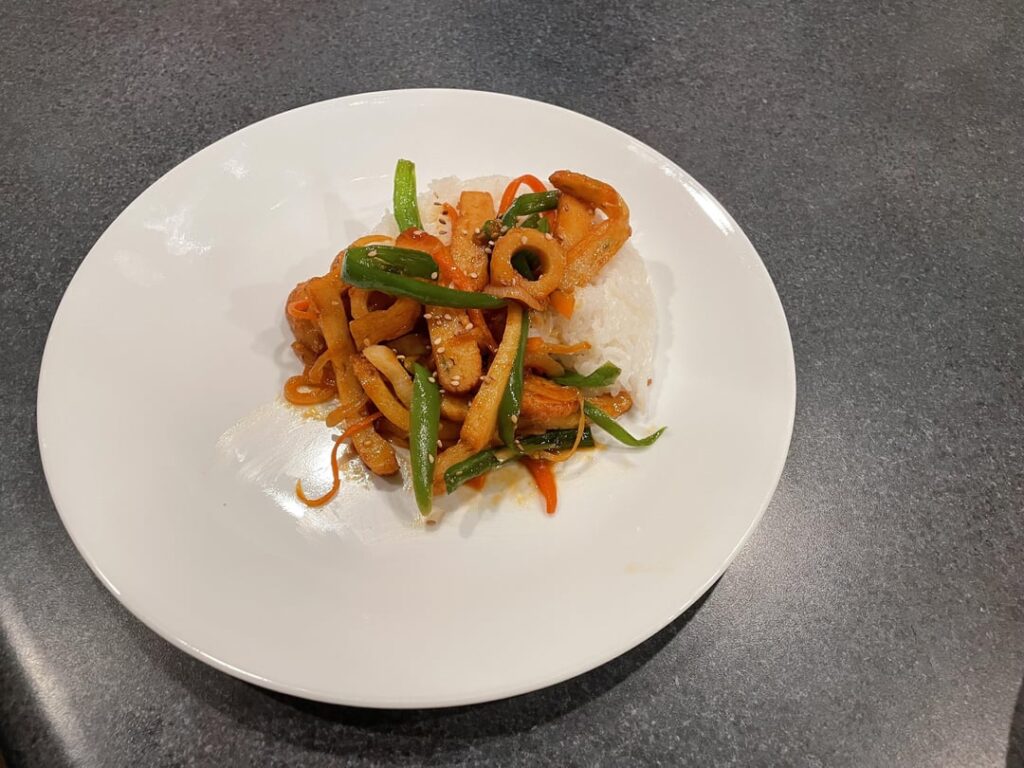 Eomuk bokkeum 어묵볶음