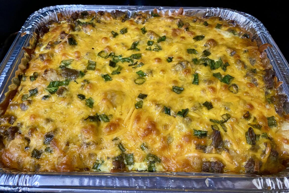 Tater tot breakfast casserole