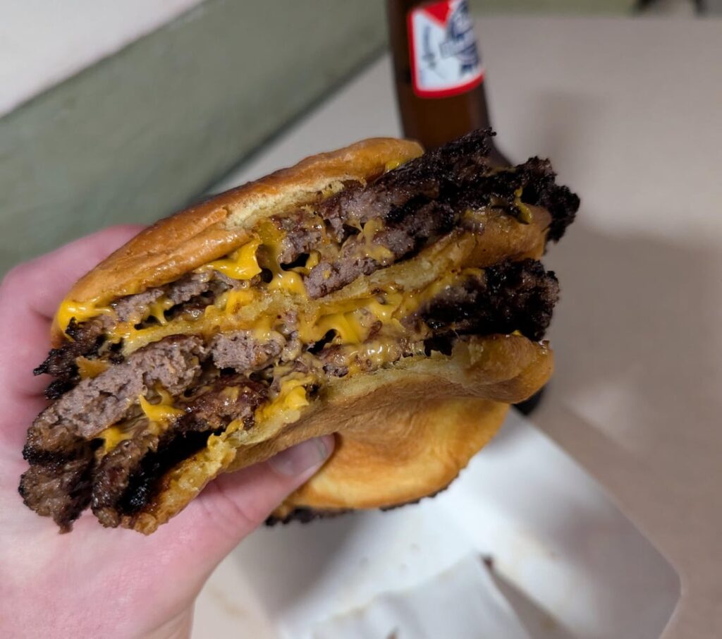 The Quad at Original Slap Burger; New Orleans LA