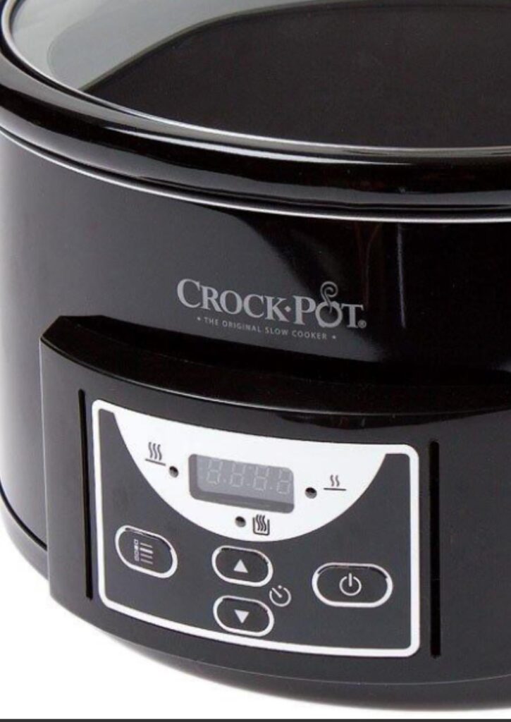 Low and high setting on crockpot