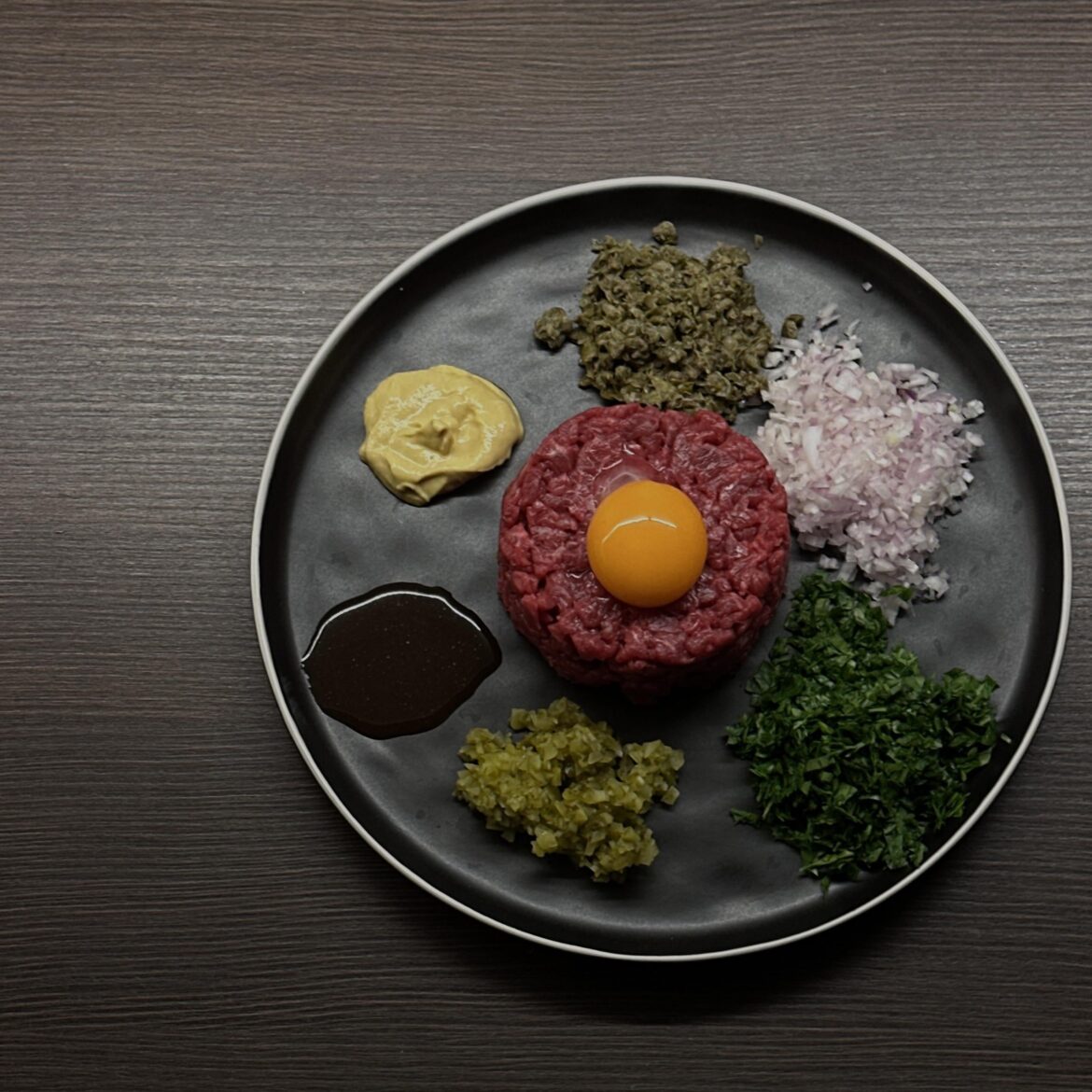 My first homemade beef tartare