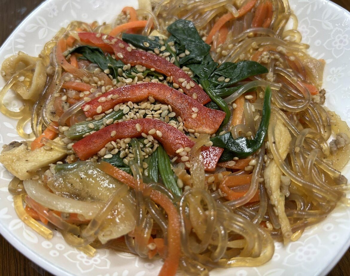 The Japchae I made today