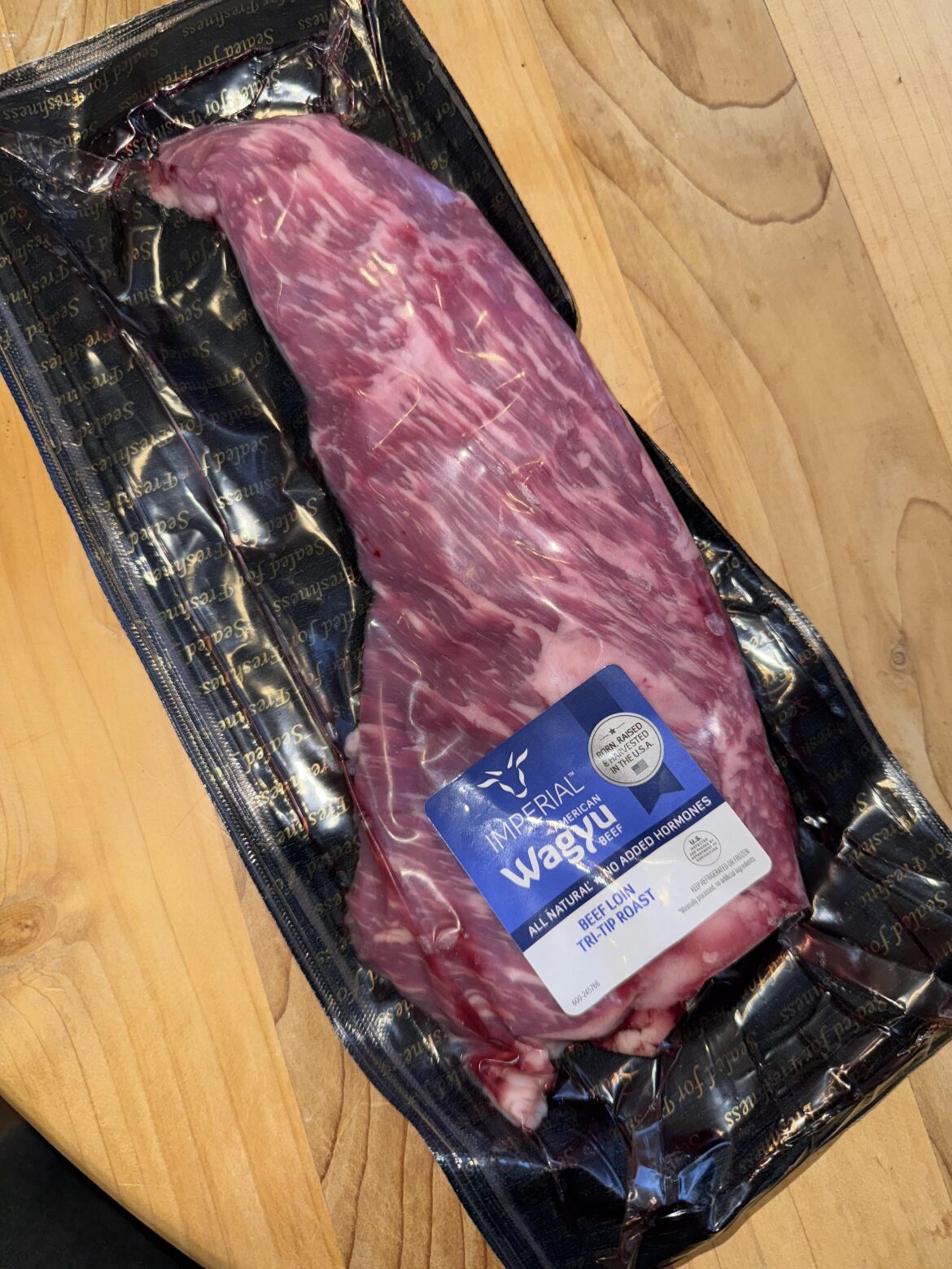 How would you cook this tri tip wagyu?