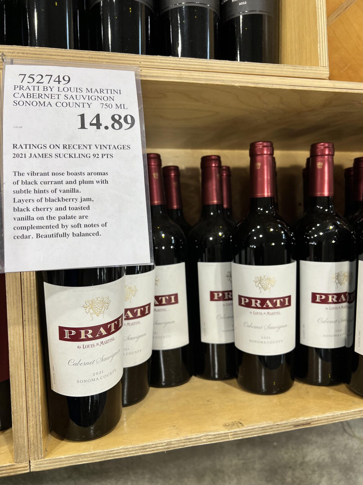 In your experience, how accurate is the wine score?