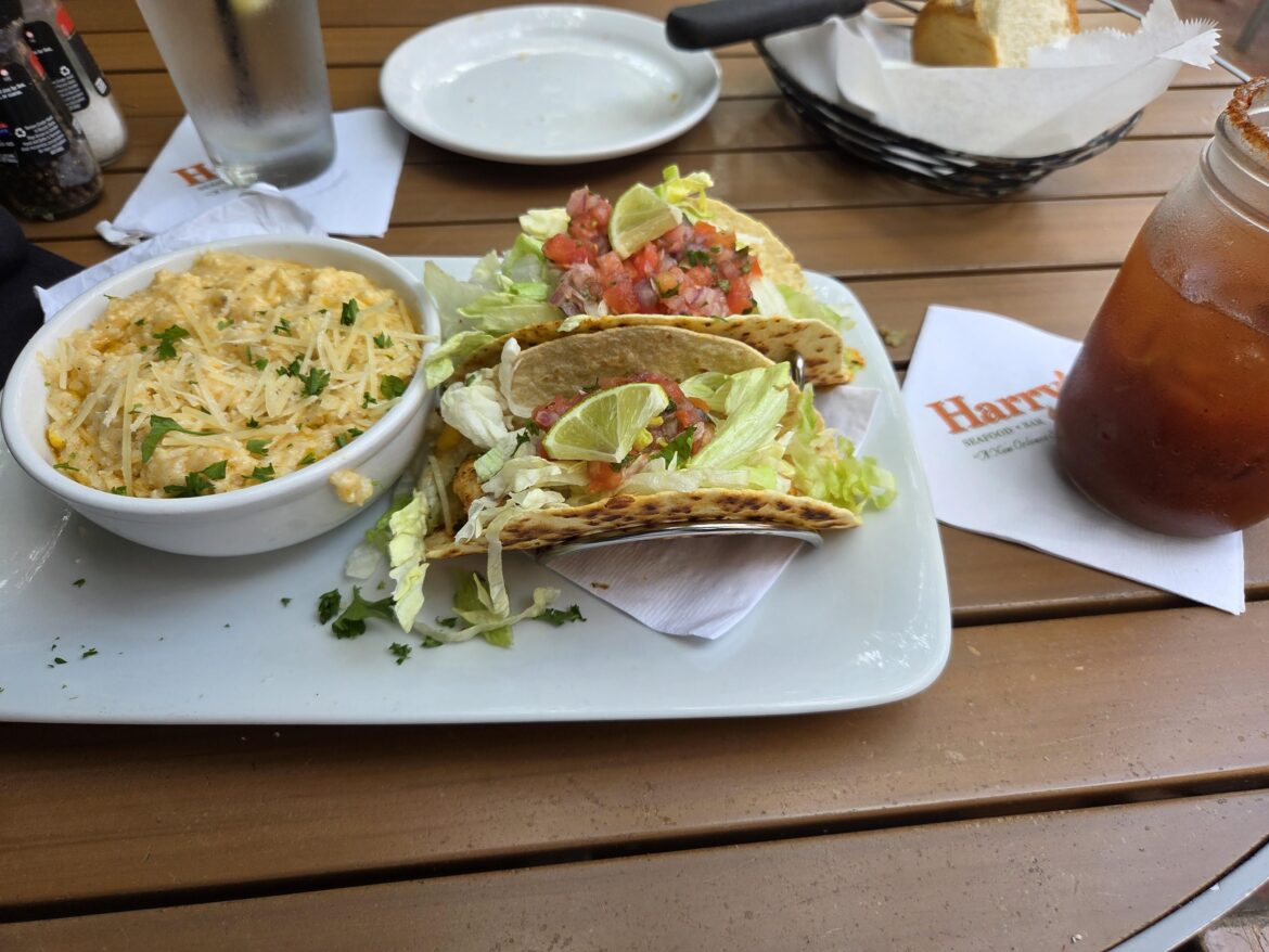 Harry's blackened fish tacos