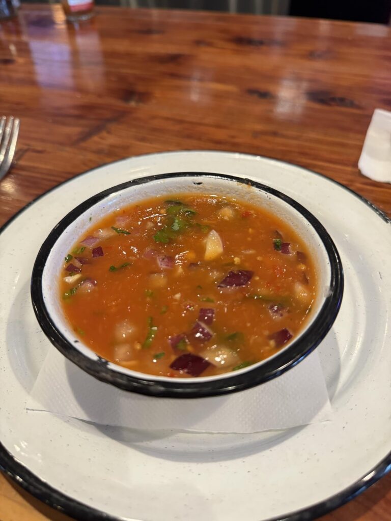 Santo Patio warm salsa & nachos hit for the price