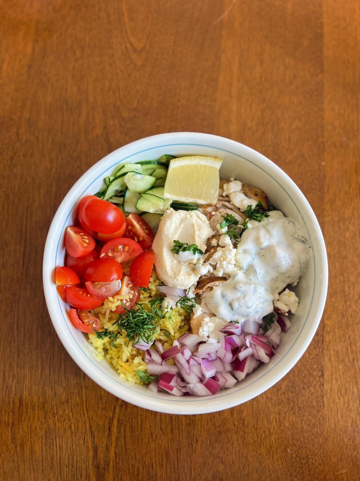 [Homemade] Chicken schwarma bowl