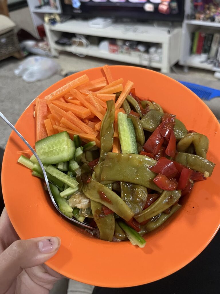 Lunch + My volume rice trick!