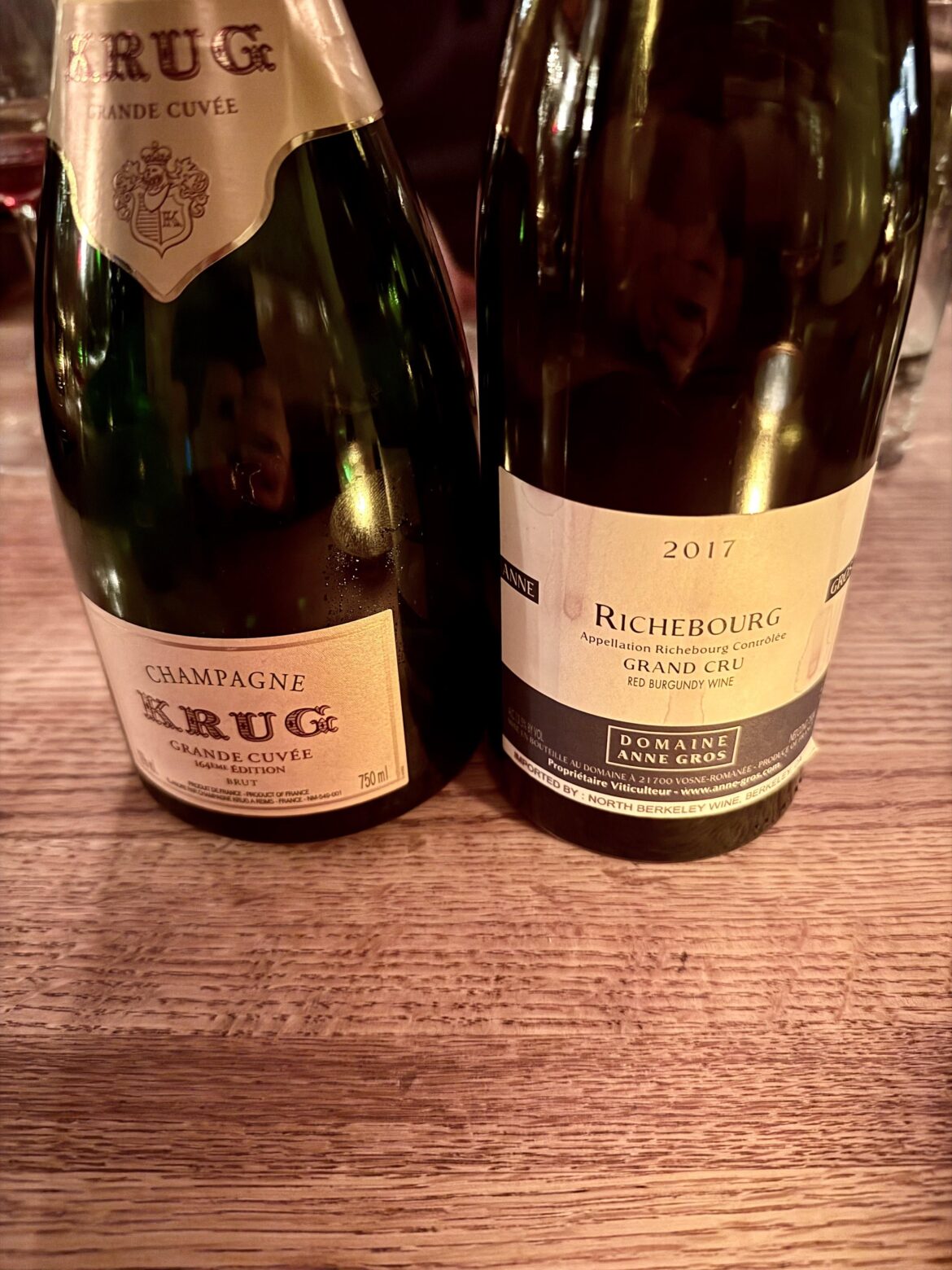 Krug 164, 2017 Anne Gros Richebourg Krug 164, 2017 Anne Gros Richebourg