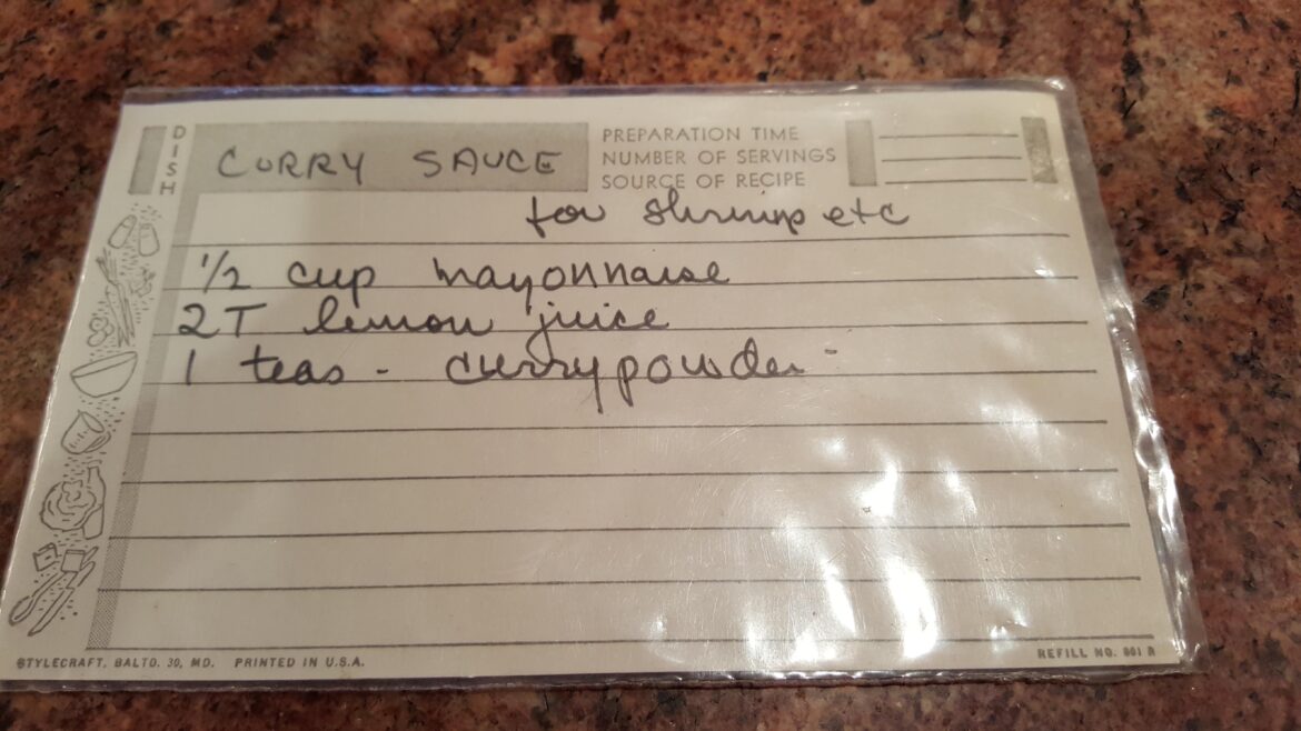 Oldie but goodie from my Mom