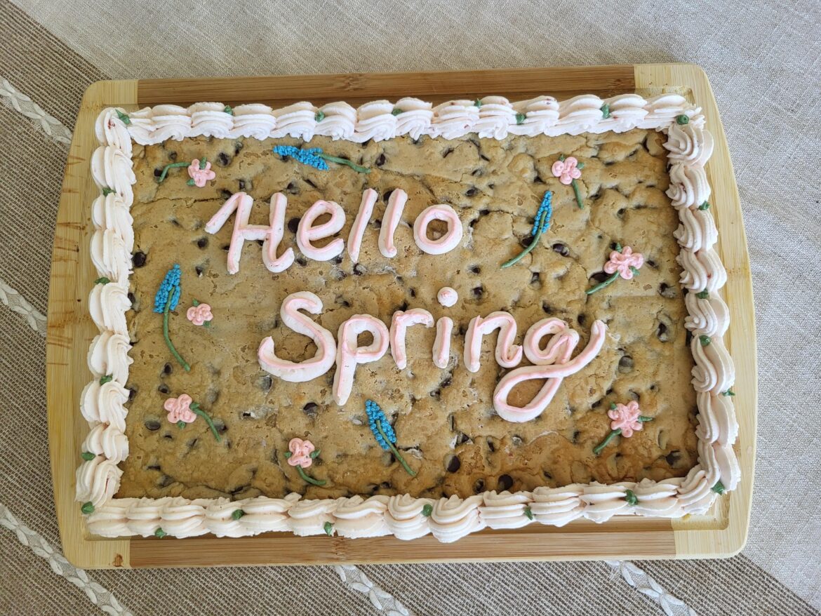 My first cookie 🌷