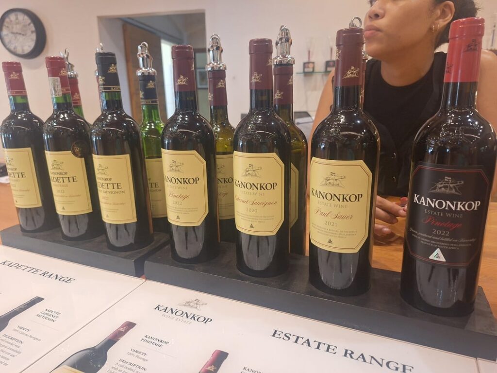 Kanonkop + bayerskloop. Finally some good SA wines! You a fan aswell?