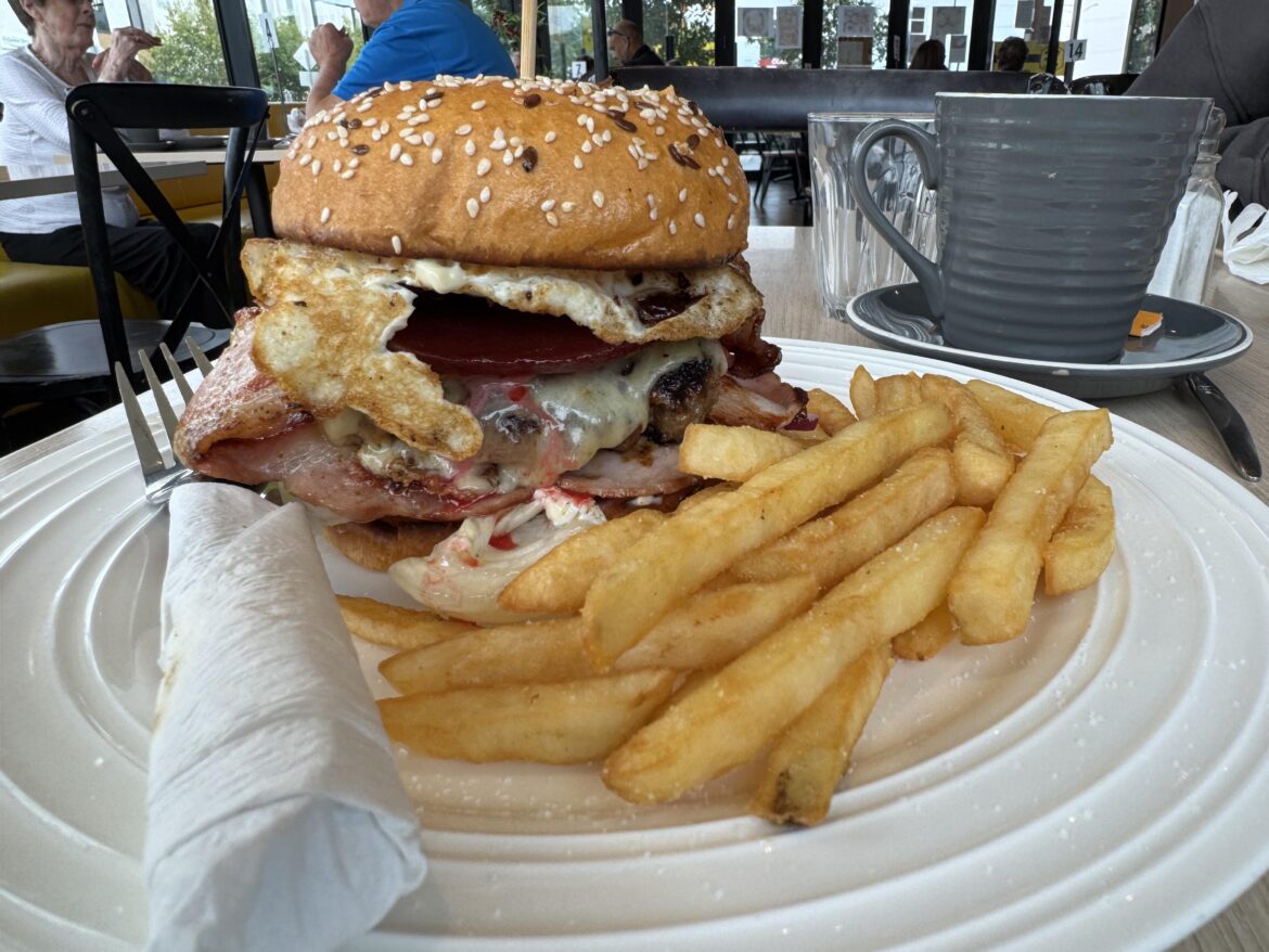 The local cafe’s offering