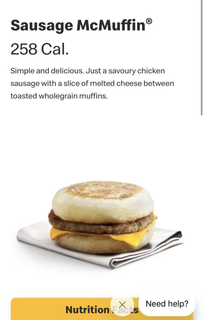 why are the calories different?