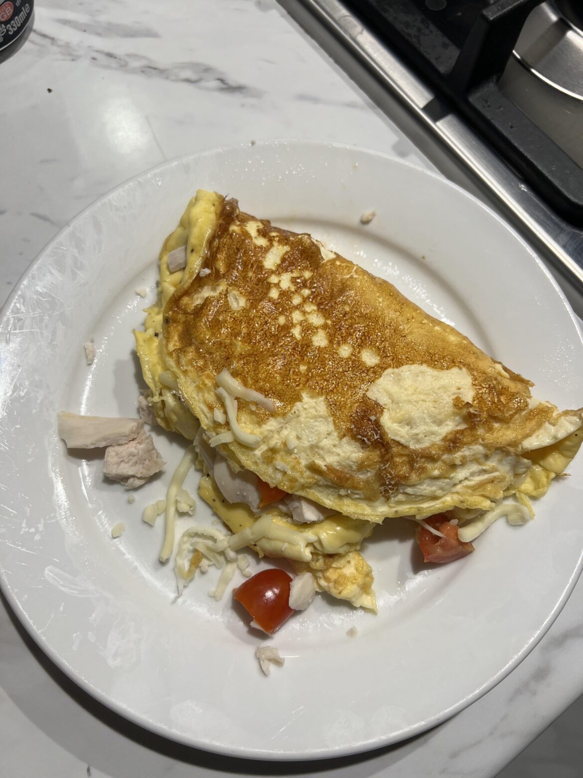 400 cals. 30g protein