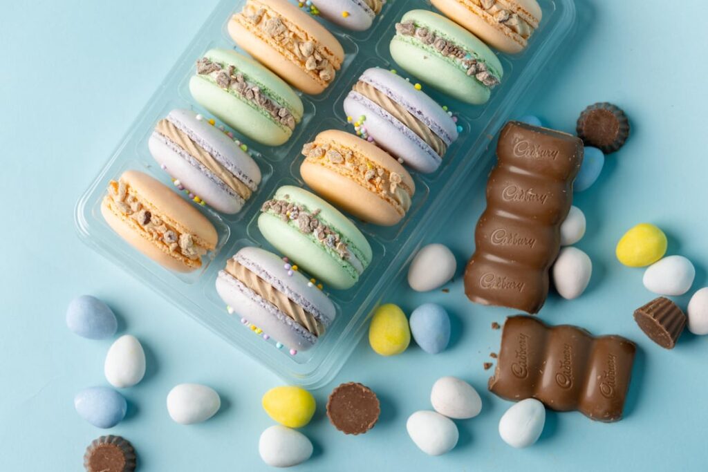 Our Easter Themed Macarons for this year