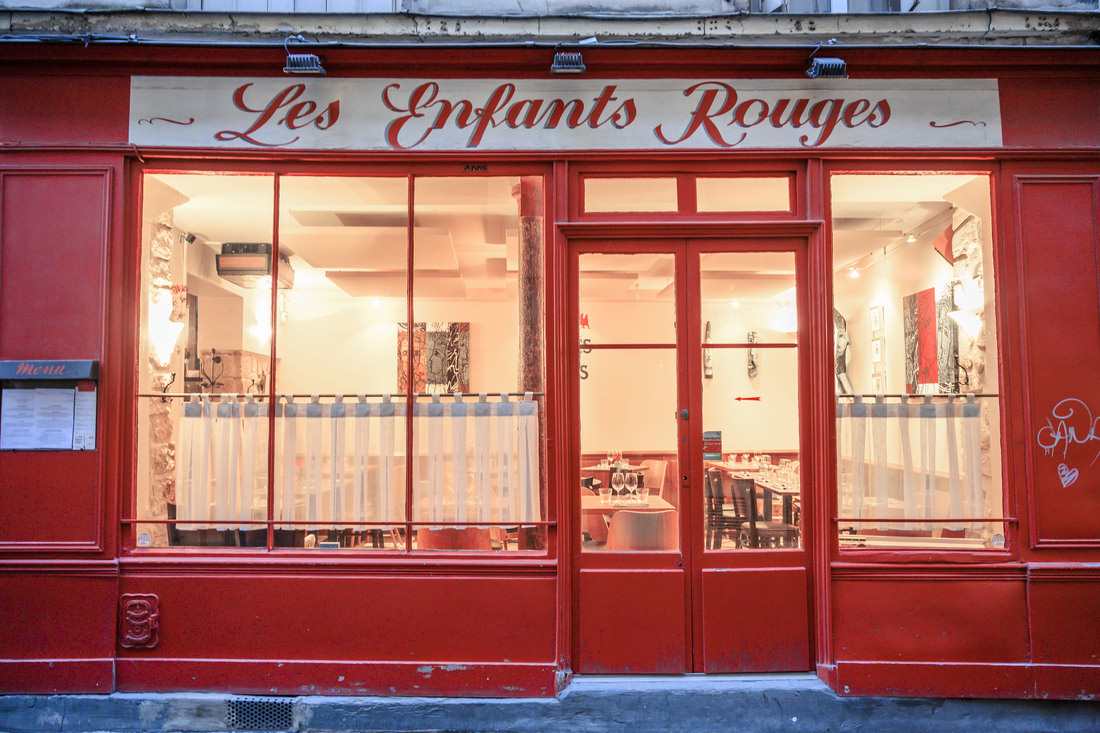 Les Enfants Rouges in the Marais is laid-back enough for kids. © Les Enfants Rouges