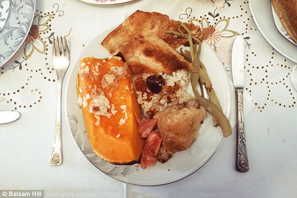 We have eaten pumpkin, called ghapama, at Christmas for centuries