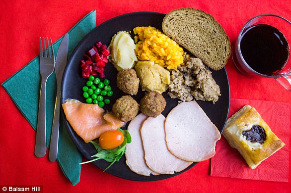 It is customary to eat ham, Finnish swede, carrot and potato casserole